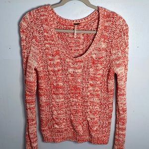 Free People cable knit sweater